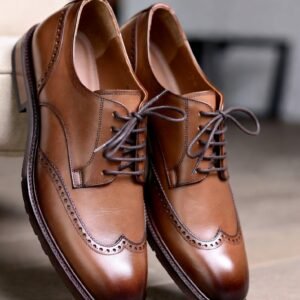 Chaussures en cuir homme