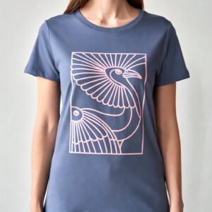 T-shirt col rond femme